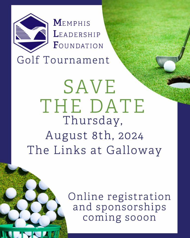 Flyer with details about upcoming golf tournament